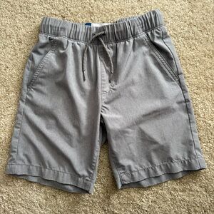 Boys Old Navy Light Gray Flat Front Shorts
